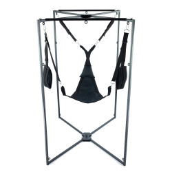 Mr Sling Pack Kit Sling Tissu Triangle Noir Armature Noire